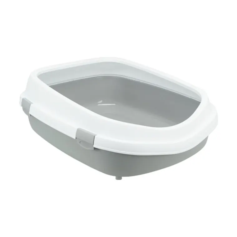 Trixie Litter Tray Primo Xxl grey/White, 71 × 56 × 25 cm